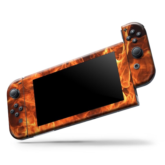 Fire Flame V1 - Skin Wrap Decal for Nintendo Switch Lite Console & Doc –  DesignSkinz