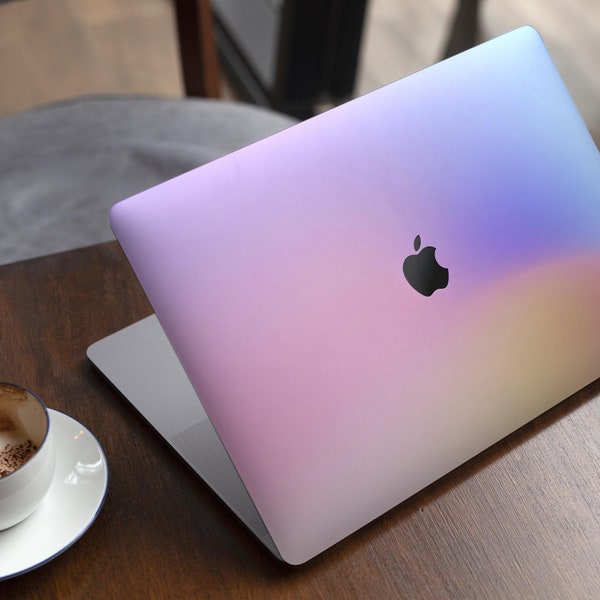 Pastel Minimalistic V1 // Skin Decal Wrap Kit Compatible with the Apple MacBook Pro, Pro with Touch Bar or Air (11, 12, 13, 15 & 16" - All