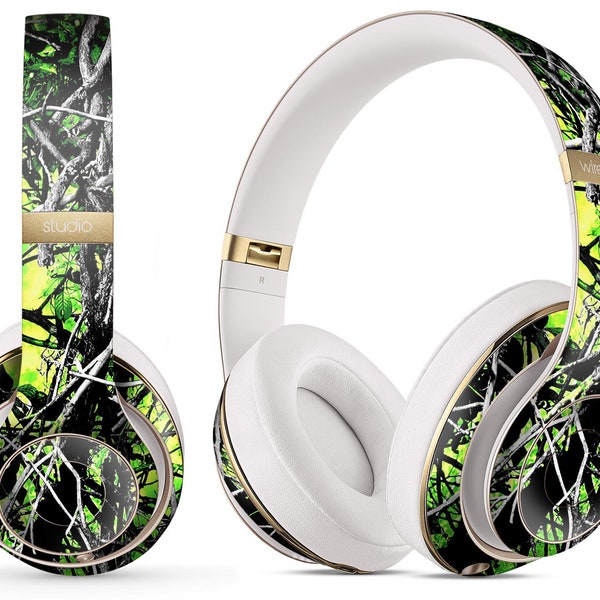 Muddy Girl Camo Toxic // Full-Body Skin Decal Wrap Cover for Beats by Dre Solo 2, 3 Wireless, Pro, Pill, Studio, Mixr, EP Headphones