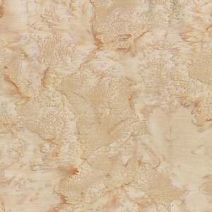 Hoffman - 1895-485 Funnel Cake - Watercolor Blender Batik Fabric -Warm Beige Tan Light Brown - Fabric by the Yard