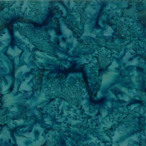 Hoffman - BALI Watercolors - 1895-577 - Bayou - Watercolor Blender Bali Batik Fabric - Fabric by the Yard