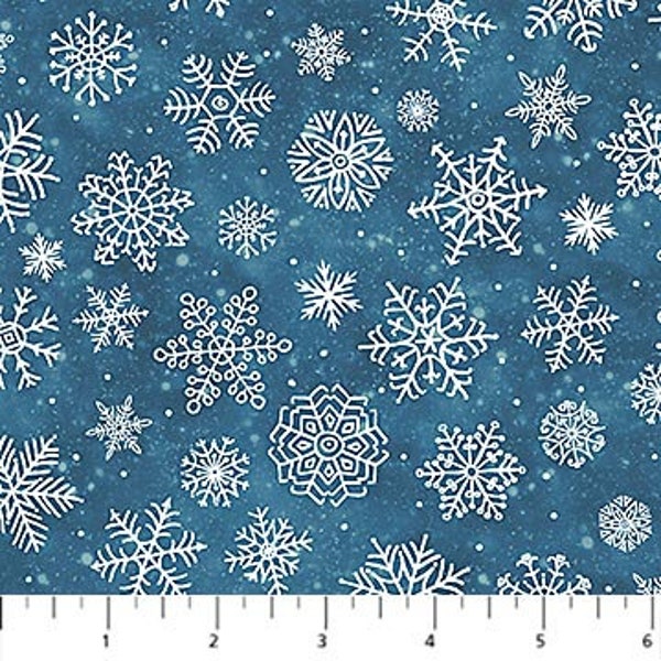 Blue Northcott Fabric Etsy