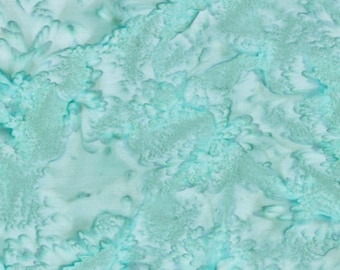 Hoffman - BALI Watercolors Batik Fabric - 1895-536 Aquarius - Grey-Green - Fabric by the Yard
