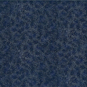 Hoffman - Brilliant Blender - G8555-19S - Navy/Silver-100% Cotton Screenprint with Metallic Accent