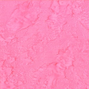 Hoffman - BALI Watercolors - 1895-12 - Pink - Watercolor Blender Batik Fabric - Princess Pink - Fabric by the Yard