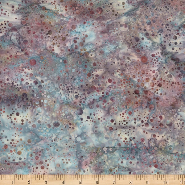 Hoffman - U2457-611 - Bali Batik - Scattered Dots River Rock - Hand-Dyed Batik Made in Bali