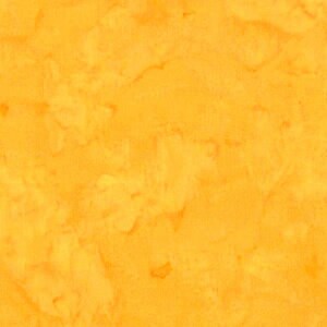 Hoffman - BALI Watercolors - 1895-110-Daffodil - Watercolor Blender Batik Fabric - Orange Batik Blender Fabric - Fabric by the Yard