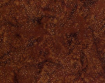 Hoffman - Dot Pattern Batik - 885-108 Chocolate - Shades of Brown Dots