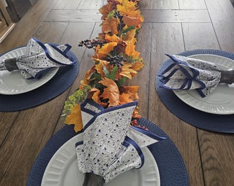 Fall Garland 6ft with Fall Leaves, Olive Leaves, Berries and Eucalyptus