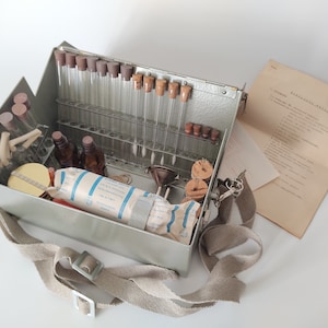 MILARTY Labor Vintage Sampling Set Kit Antike Technik Ausgezeichneter Zustand/Premium 1970er Jahre