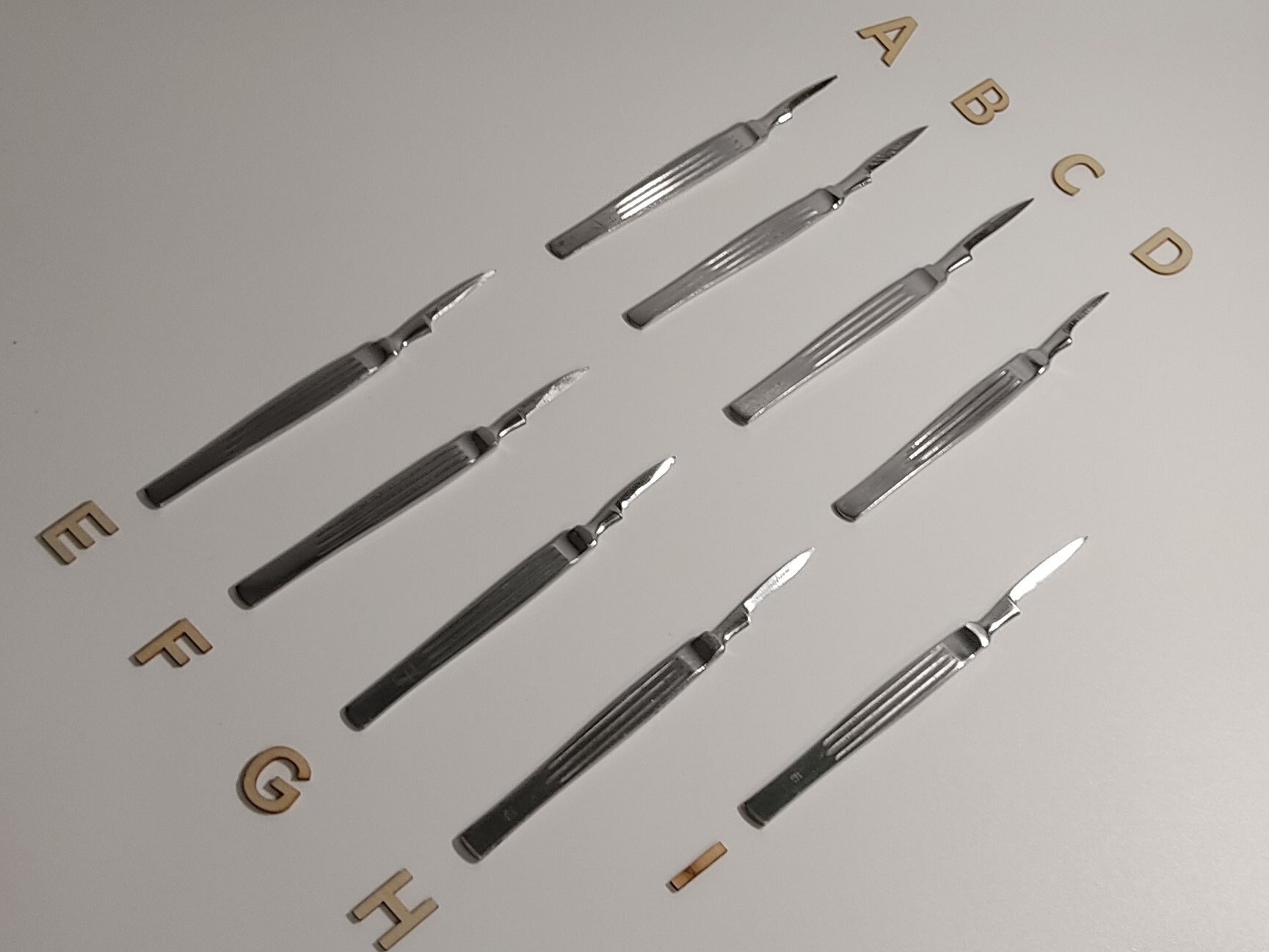 Antique SCALPELS 11 Pc Vintage Medical Tools Old Scalpels Etsy