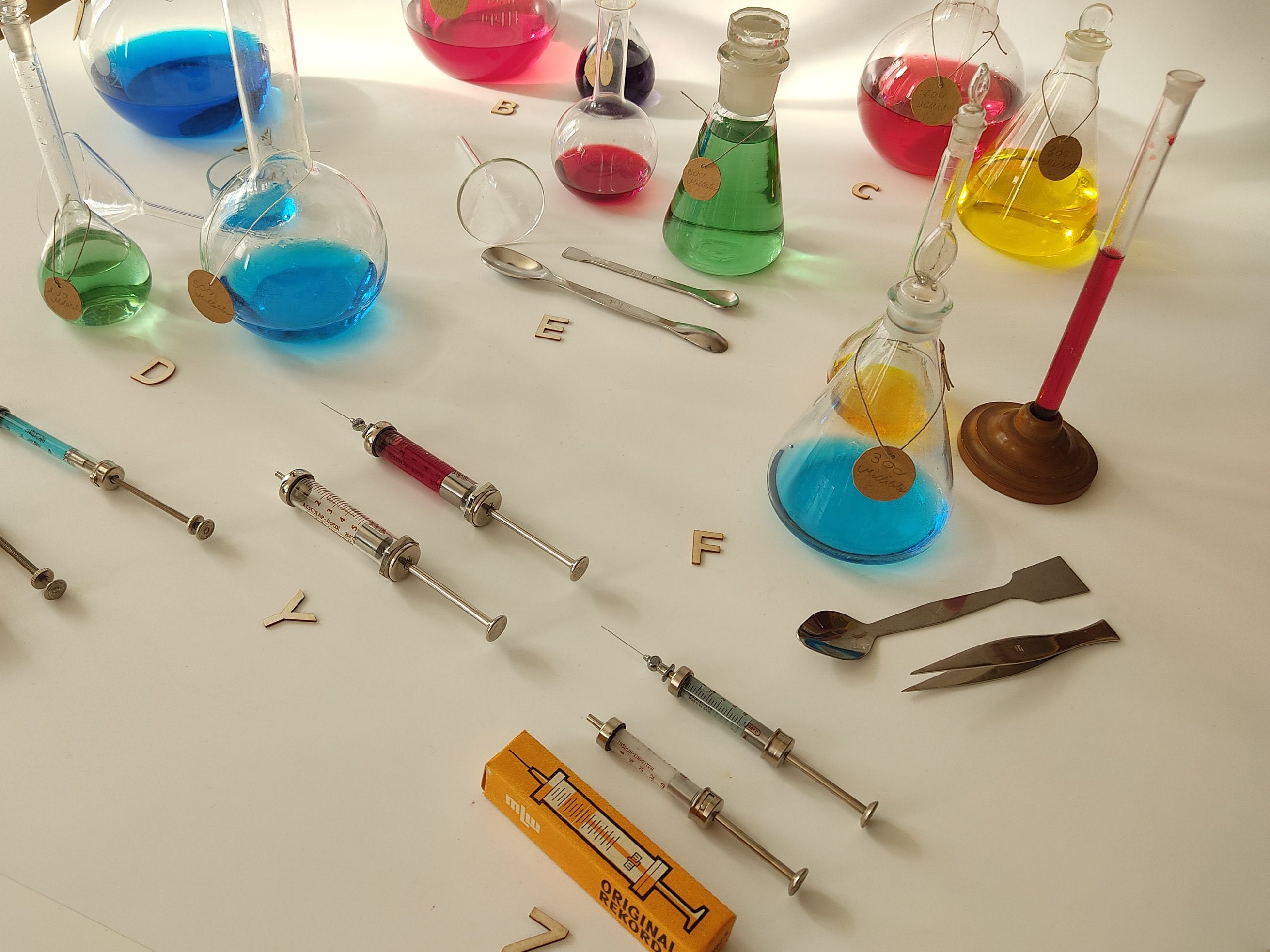 RARE Vintage Laboratory Equipment Lab Tools Antique Etsy