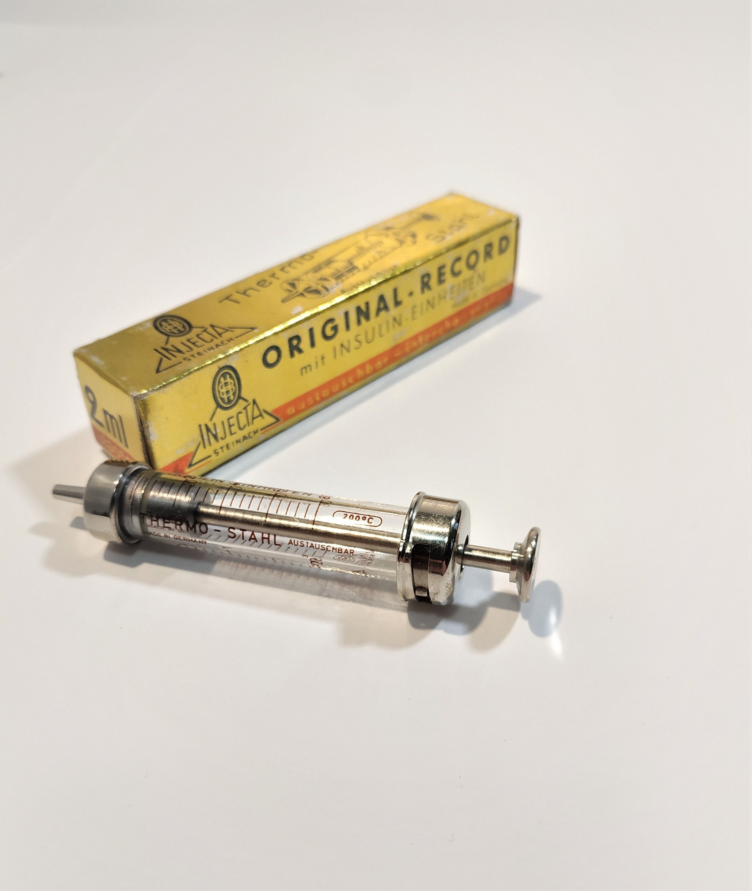 Vintage Glass Nursing Syringe Etsy