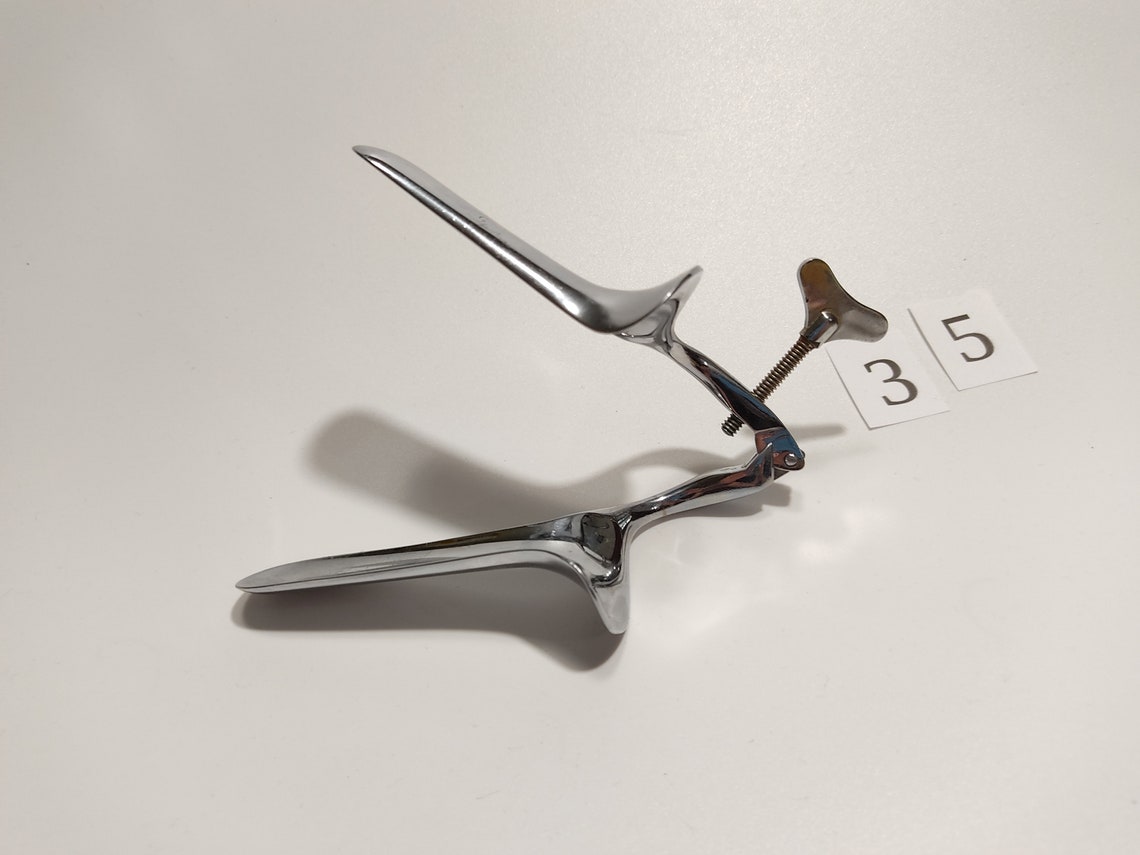Vintage Medical Gynecological tool Metal Antique Old Etsy