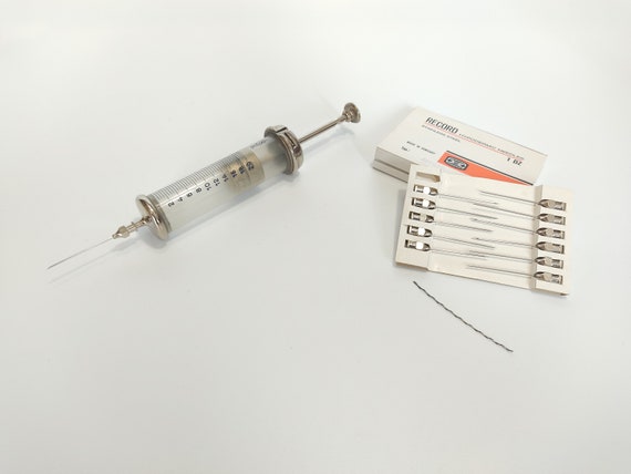 Vintage Medical Syringe