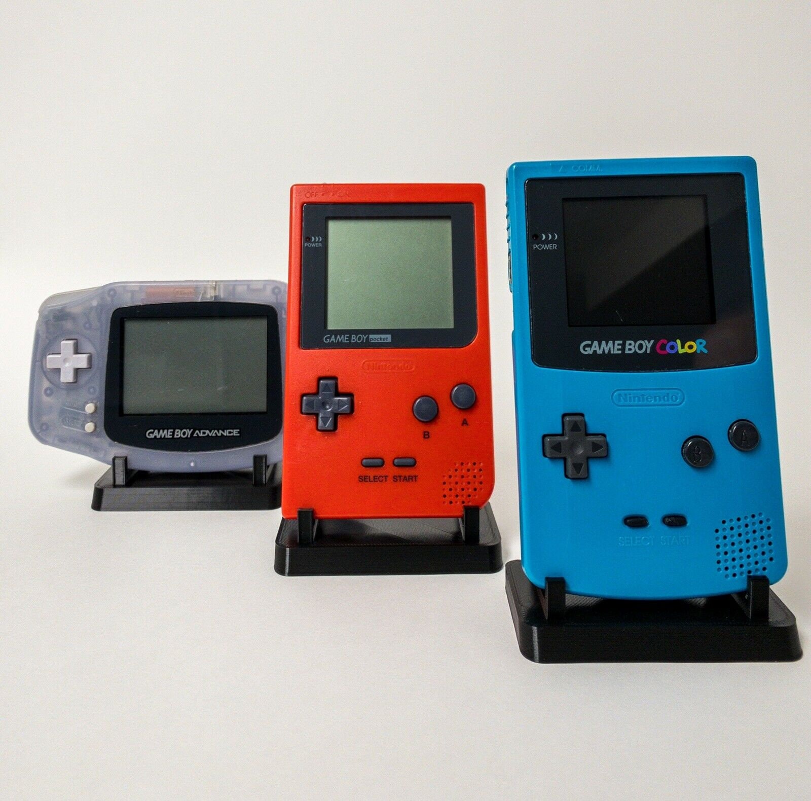 3 PACK Display Stands for Game Boys Fits Gameboy Advance - Etsy Denmark