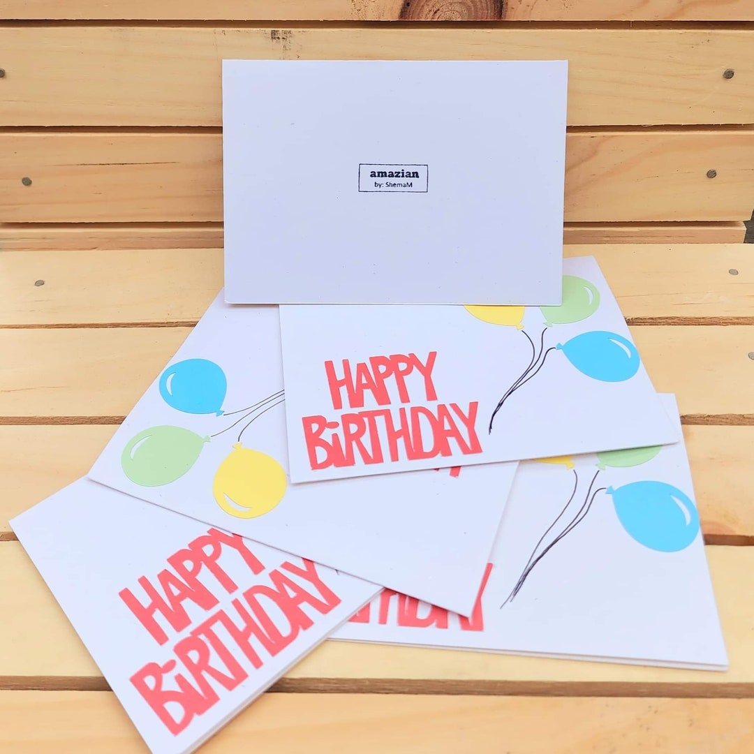 Happy Birthday Card (blank) - Etsy