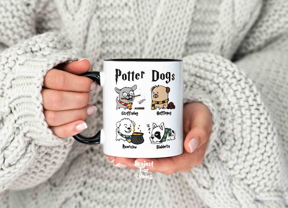 Potter Dogs Mug, Harry Pawter, Potter Dog Dad Lover Gift For Him Her Dog