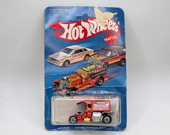 Vintage 1976 Red Hot Wheels T-totaller, Vintage Red Hot Wheels, T