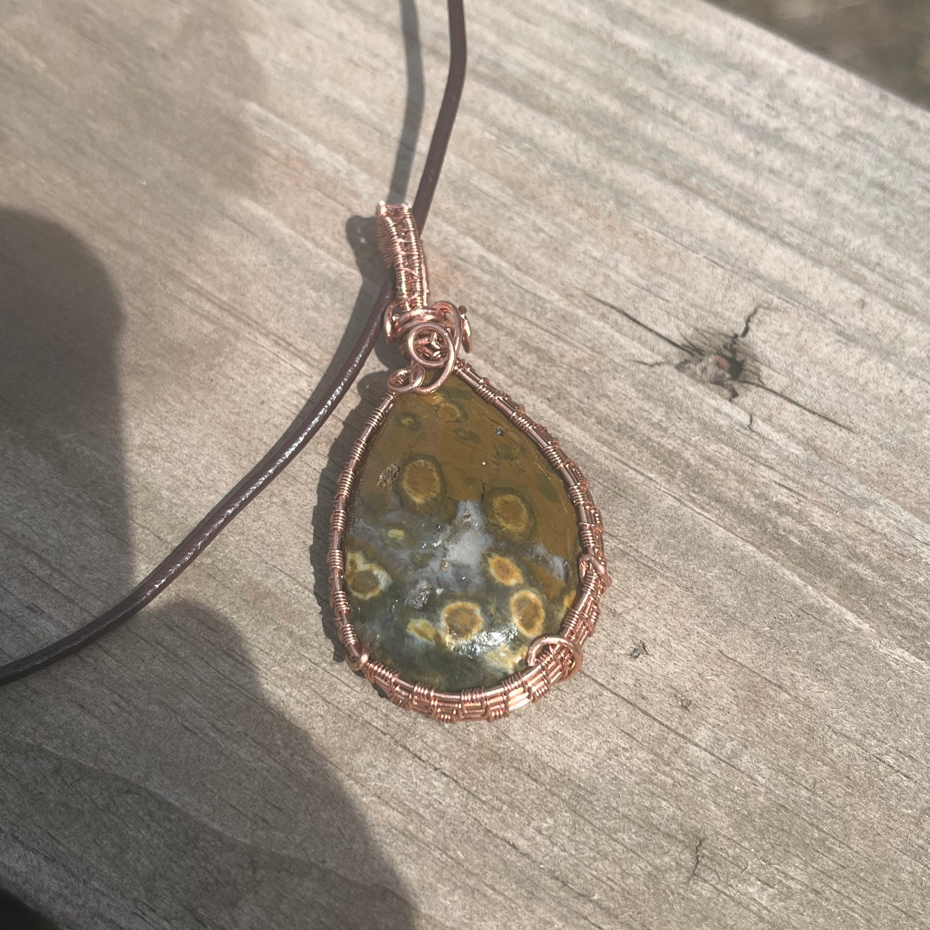 素晴らしいオーシャンジャスパー、平和、喜び、落ち着きをもたらす