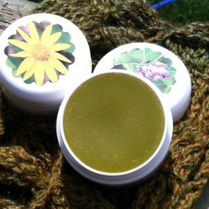 Arnica Comfrey Herbal Salve with Lemongrass, Peppermint & Lavender Essential Oils by Beth&#39;s Botanical Blends