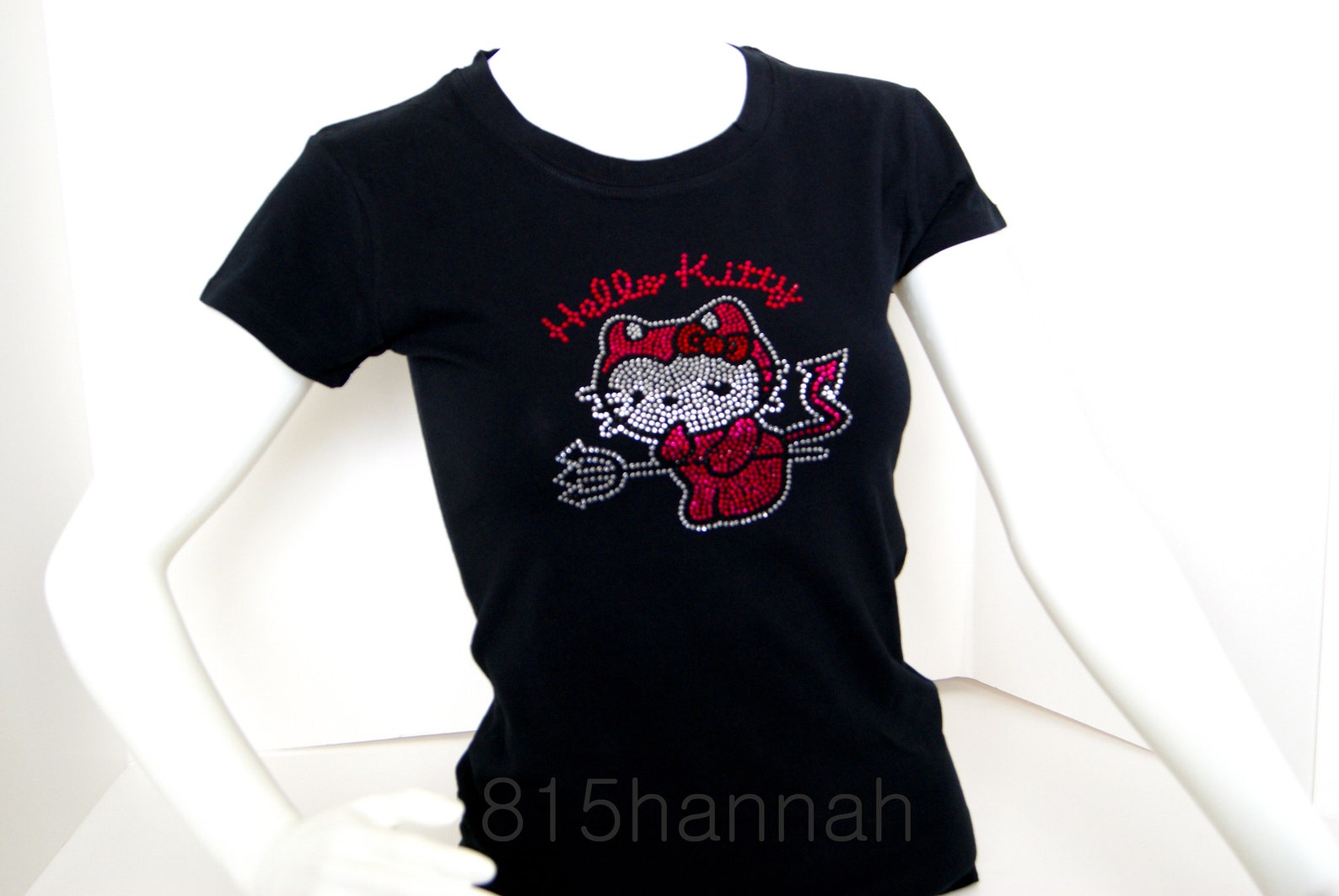 rhinestone hello kitty shirt