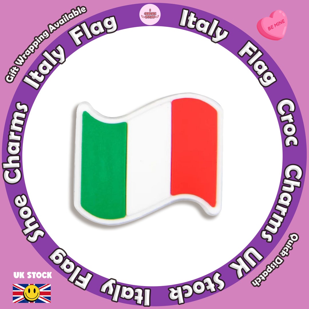 Italy Flag Croc Charm National Flags Shoe Charms Clog Decoration Etsy