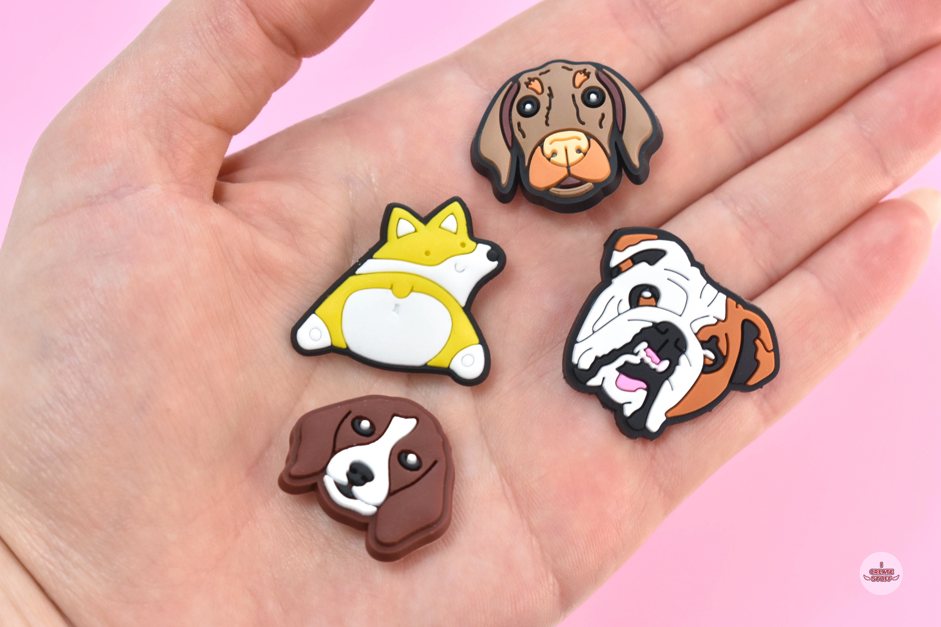 Croc Shoe Charm Accessories Dog Croc Charms Frenchie Pug Corgi