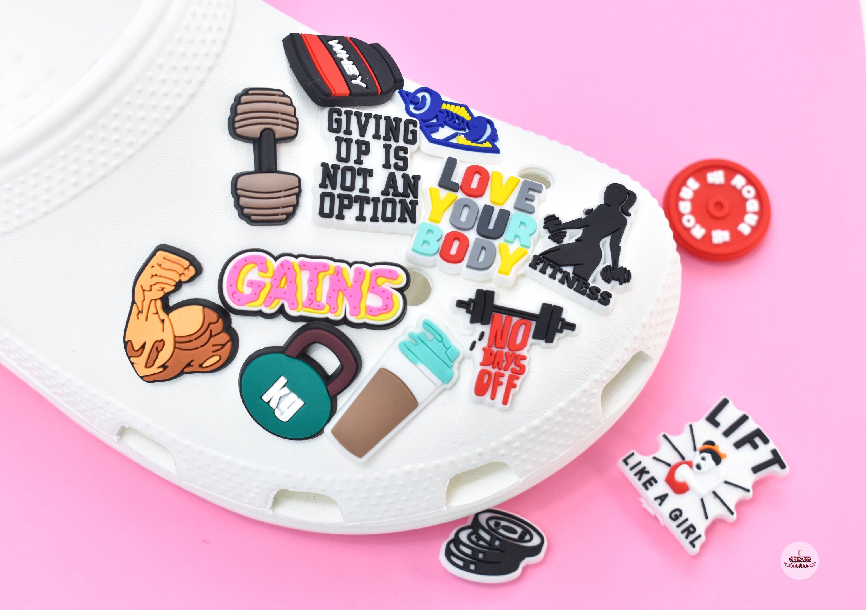 Crocs+Uniquely+You+VSCO+Girl+Shell+%2F+Scrunchy+Jibbitz+Charms+5+