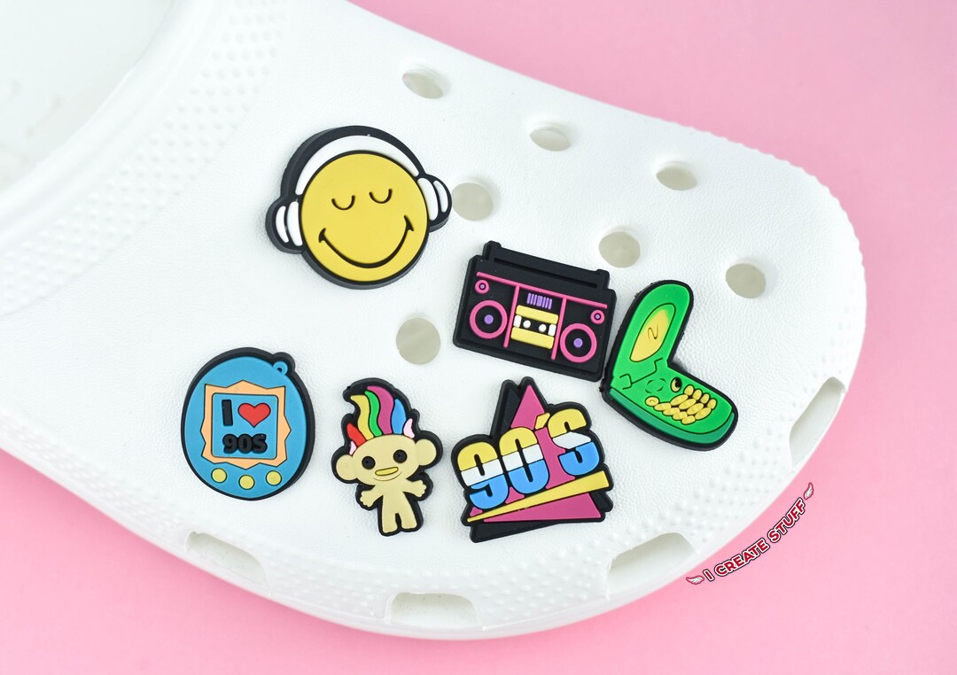 SHOE CHARM Retro 90's Shoe Charms 90's Nostalgia Etsy