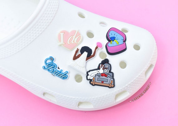 Buy Bridal Croc Charms Shoe Charms Wedding Croc Charms