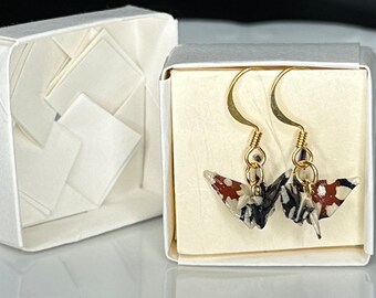 Origami Crane Earrings