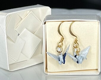 Origami Crane Earrings