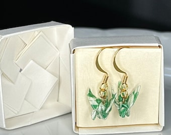 Origami Crane Earrings