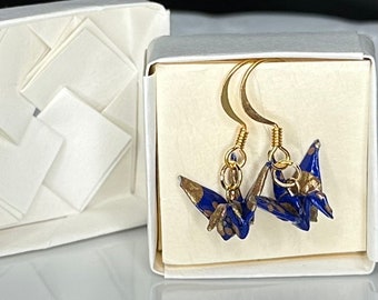 Origami Crane Earrings