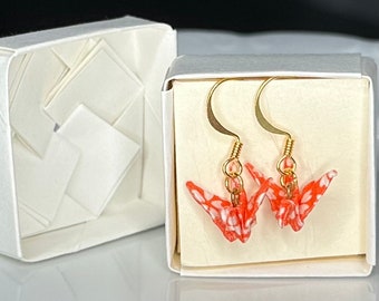 Origami Crane Earrings