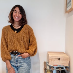 Mohair Casual Jumper Pattern