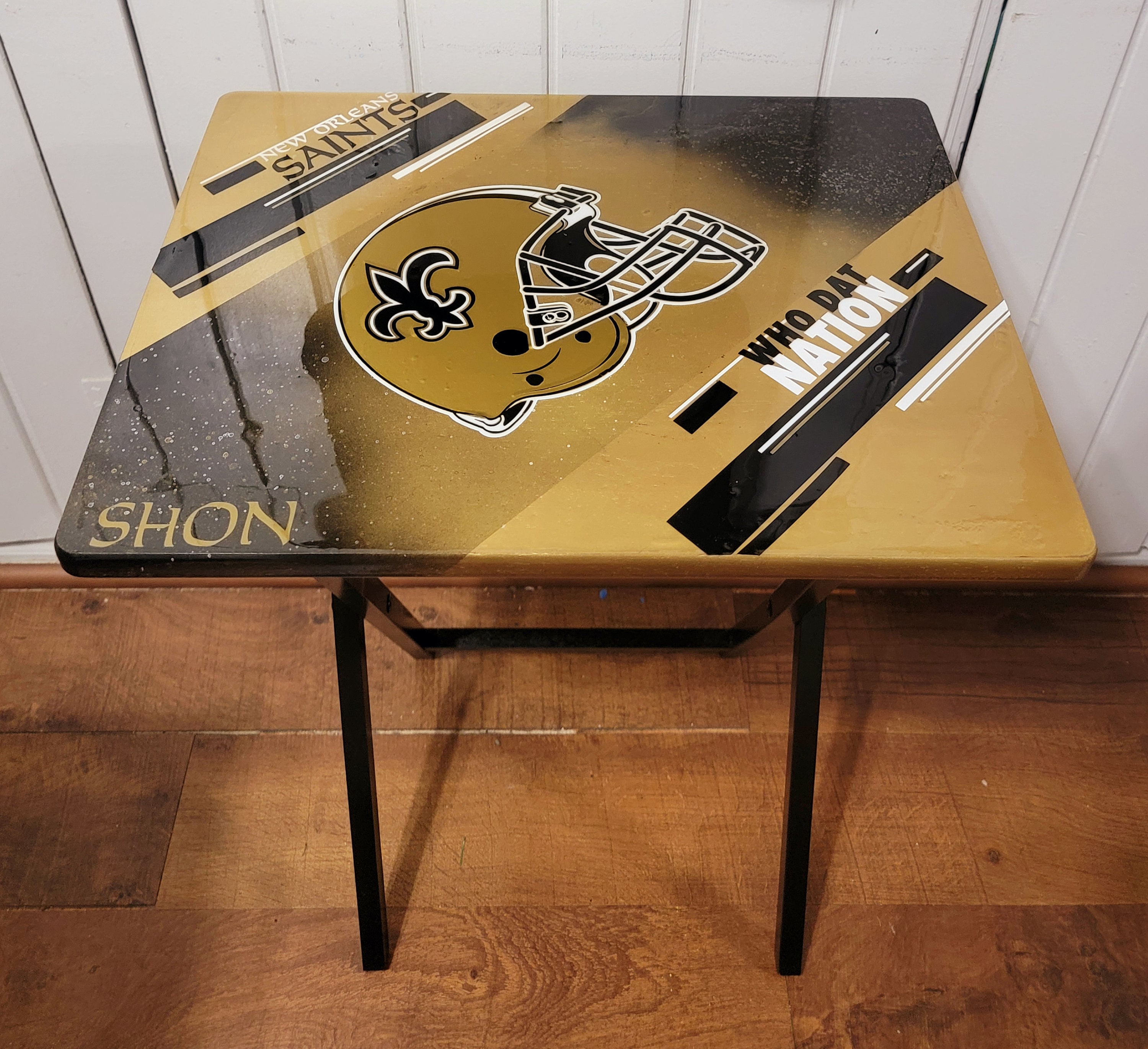 Custom TV Tray NFL Themed New Orleans Saints - Etsy