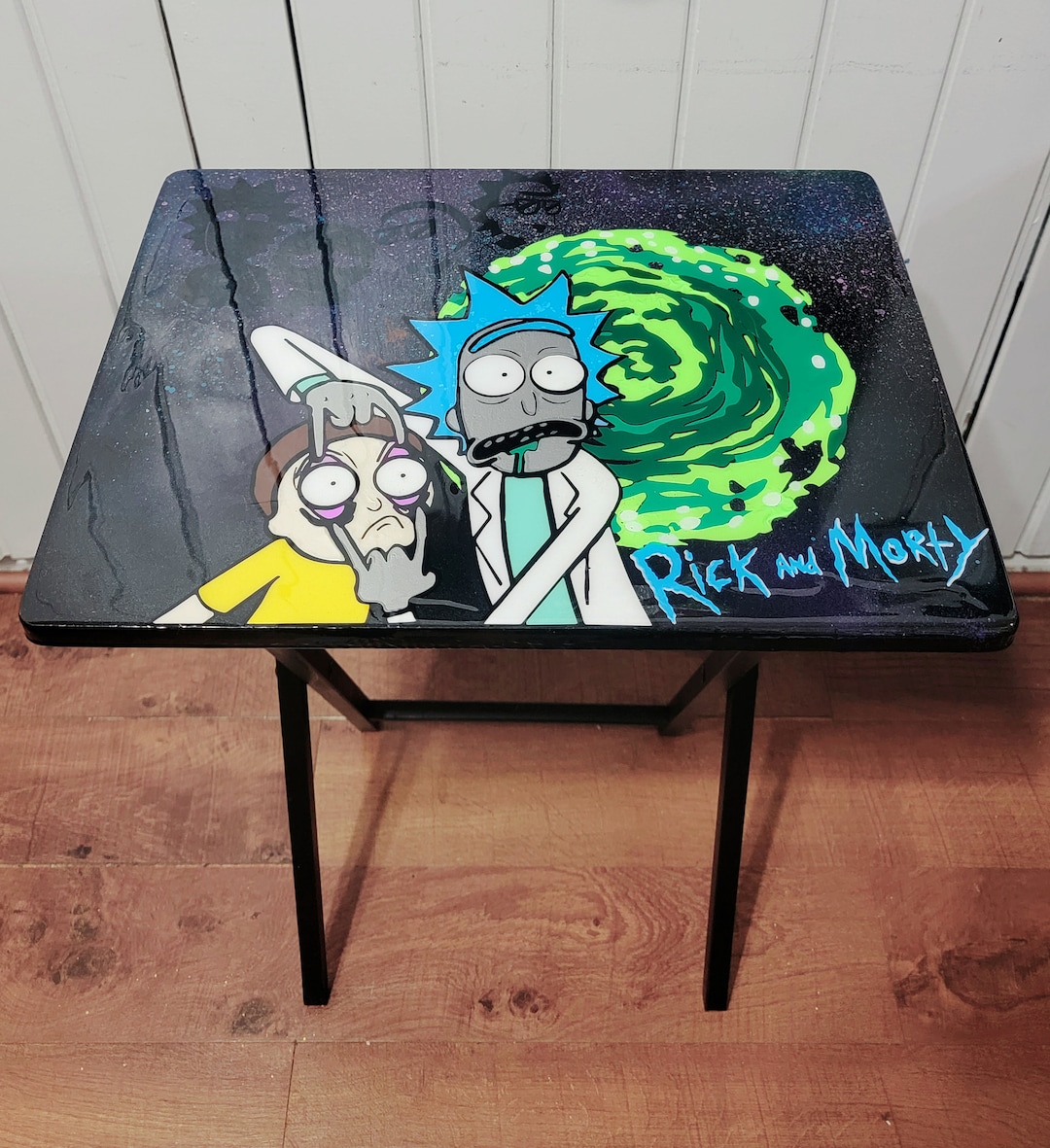 Custom TV Tray Rick N Morty - Etsy