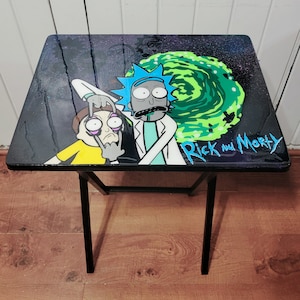 Rick & Morty Design Large Tray - World4Stoners
