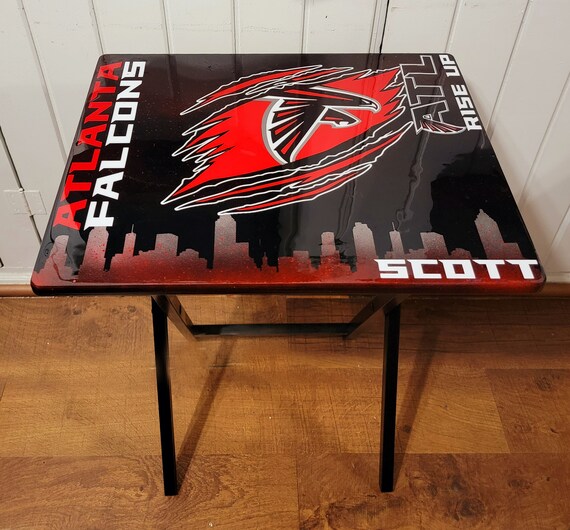 Custom TV Tray NFL Themed Atlanta Falcons - Etsy