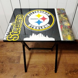 Steelers tv trays discount