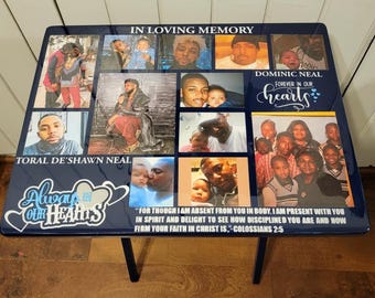 Custom Photo  TV Tray