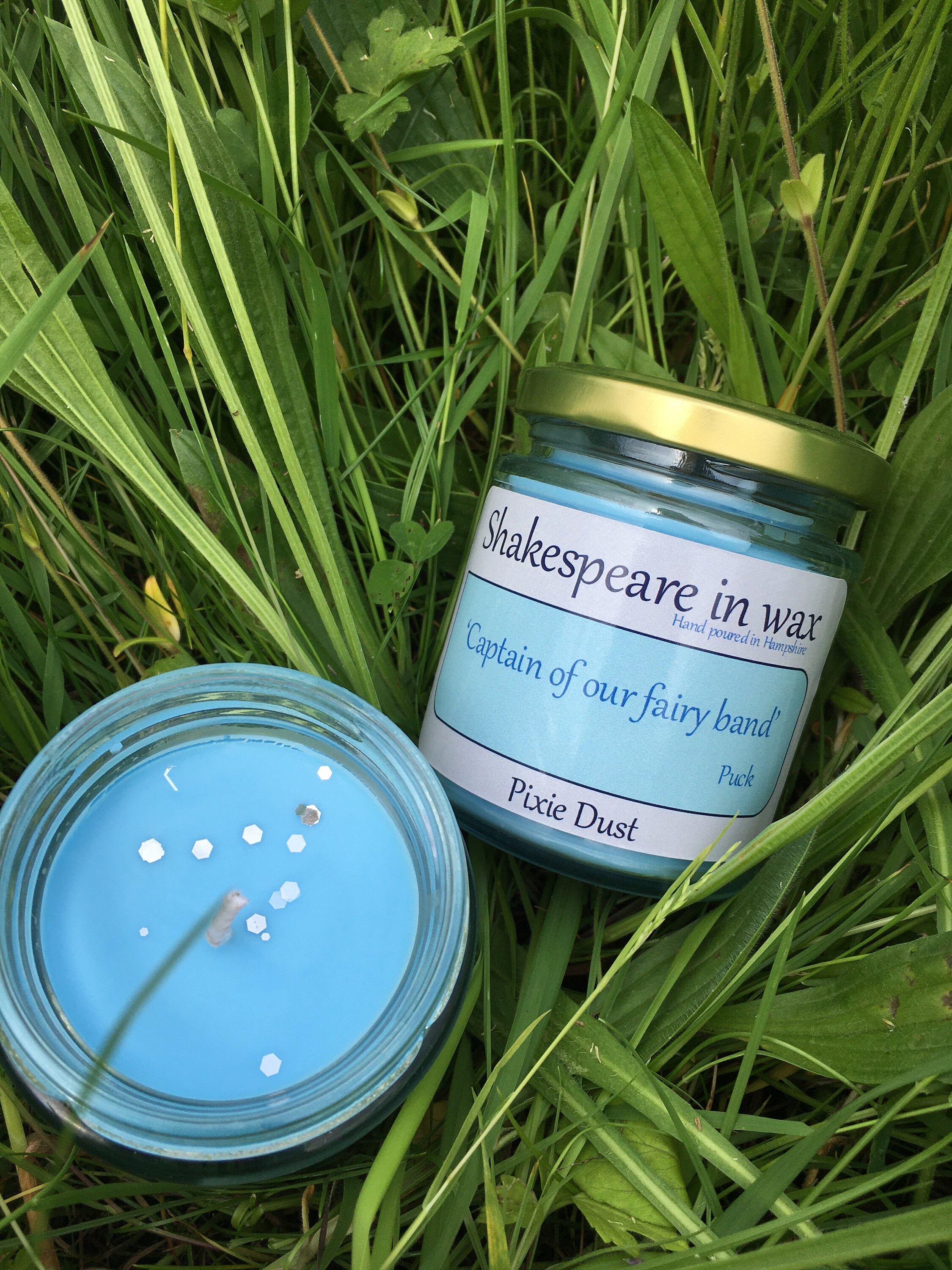 Limited Edition Pixie Dust Candle 'Captain of our fairy Etsy