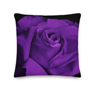Purple Flower-Floral Cushion-Decoration Pillow-Premium Pillow