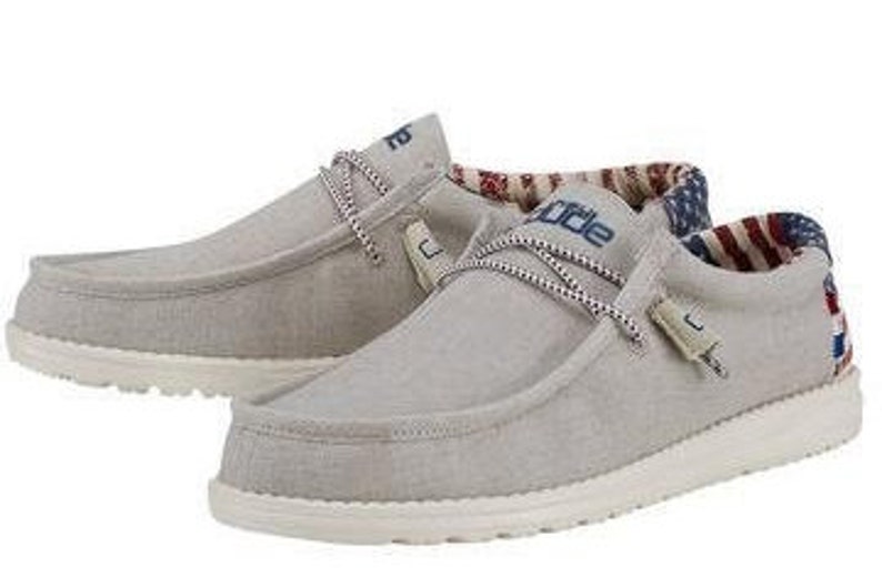 American Flag Hey Dude Shoes Etsy UK