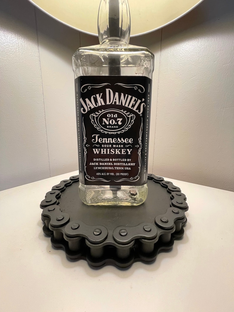 Jack Daniels Half Gallon 1.75L Bottle Lamp Man Cave/Bar Etsy