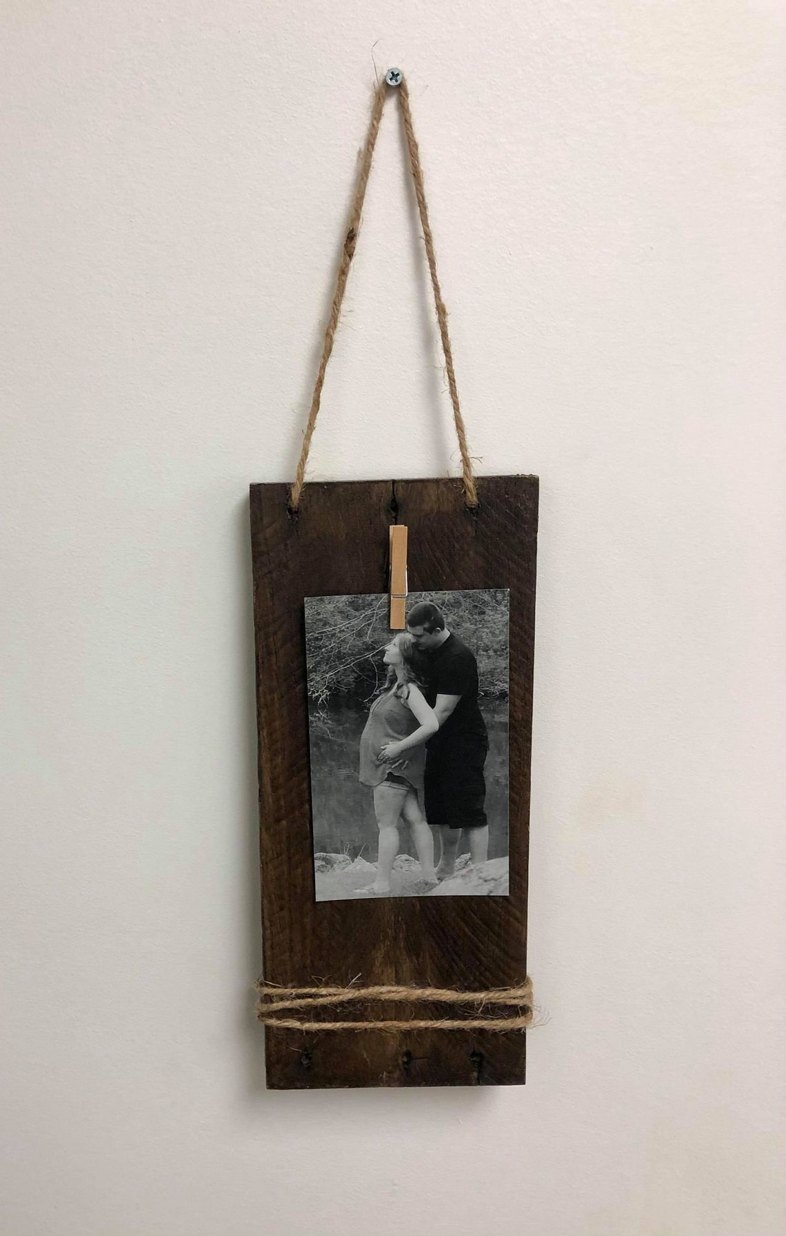 Rustic Farmhouse Picture Frame Etsy