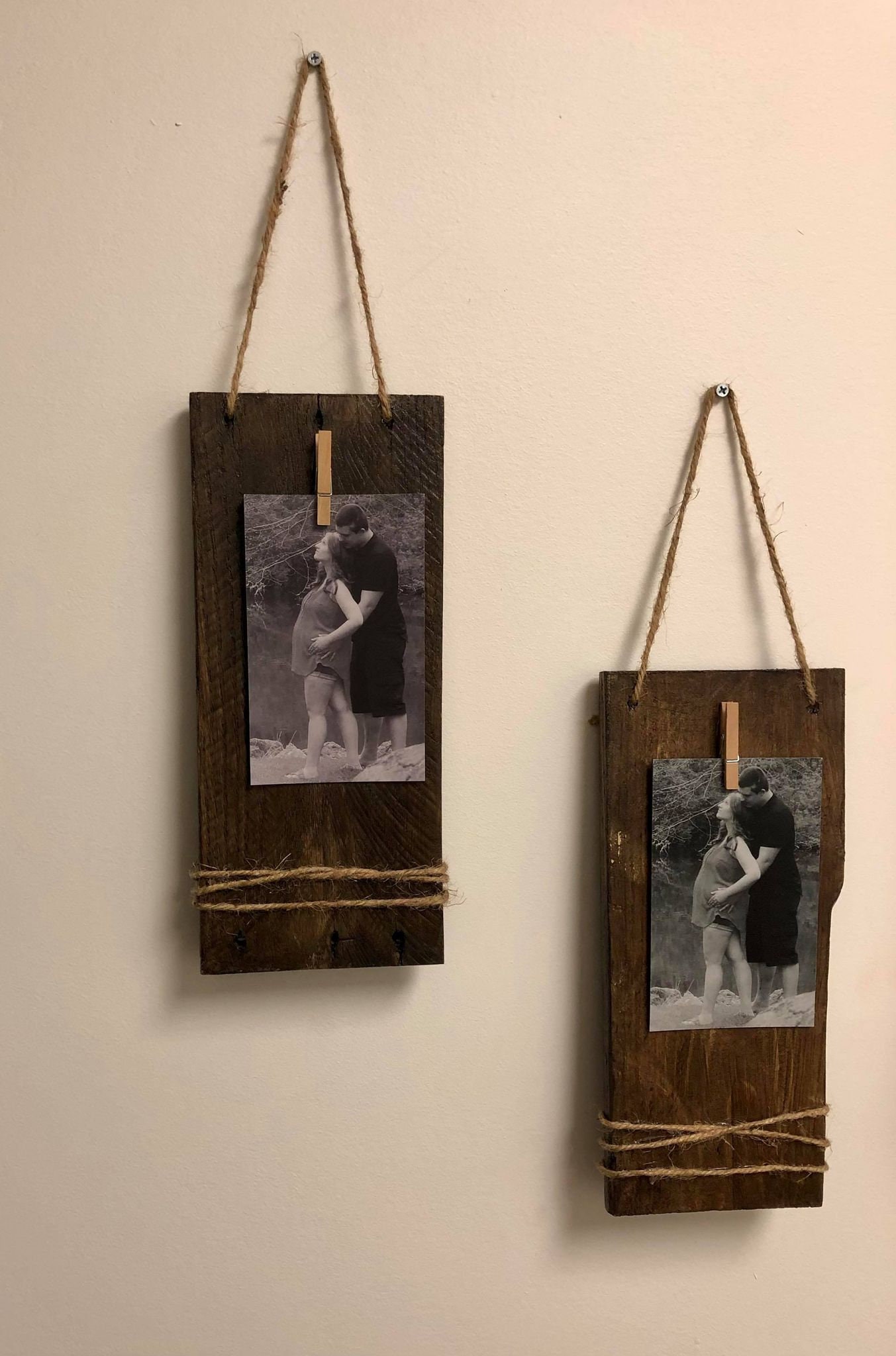 Rustic Farmhouse Picture Frame Etsy