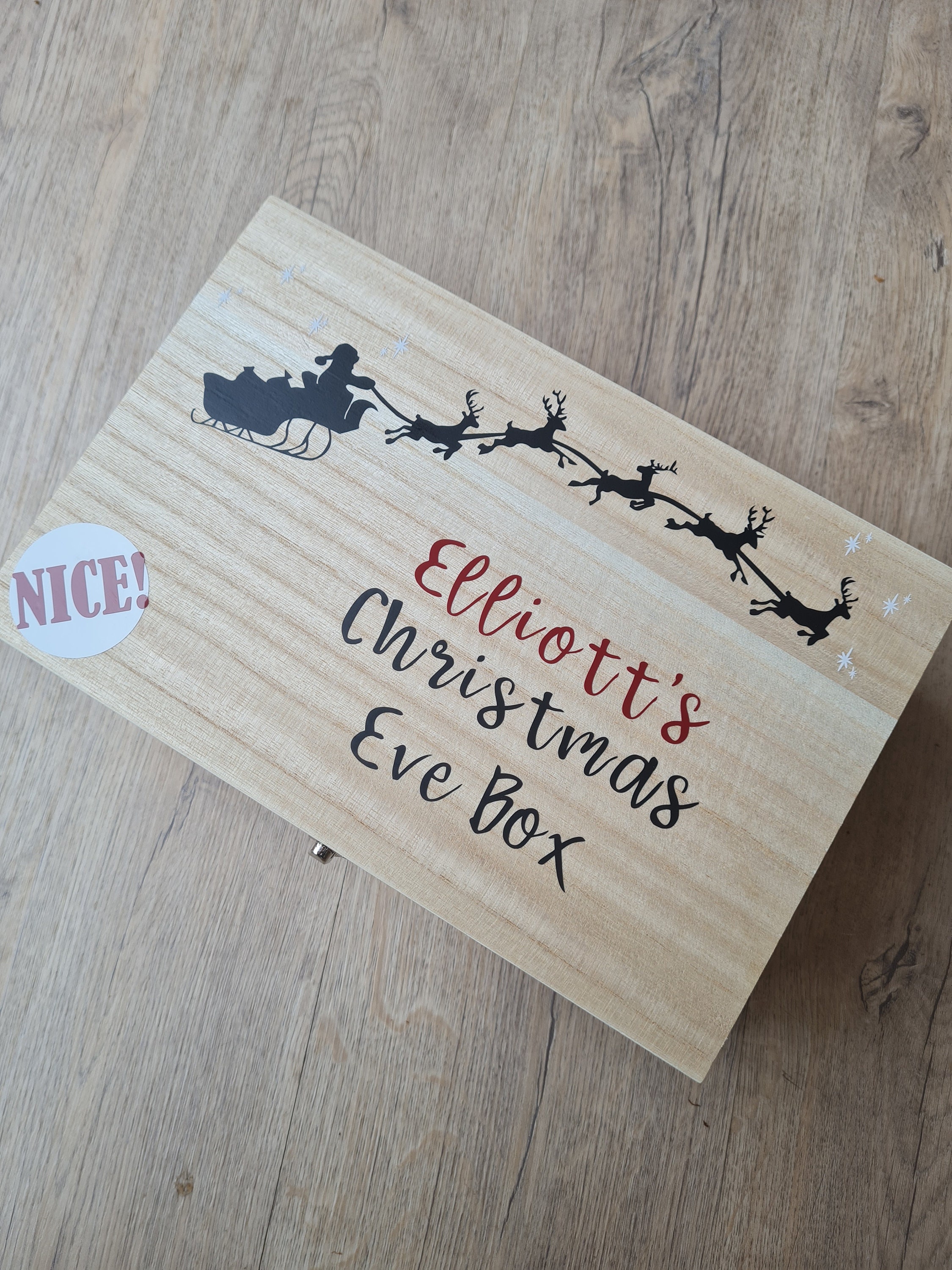 Personalised Christmas Eve box Childrens Christmas Eve Box | Etsy